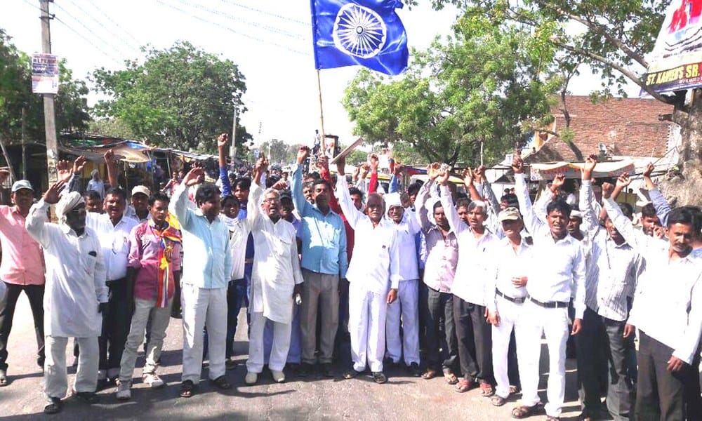takent oath to go on ambedkar ideal