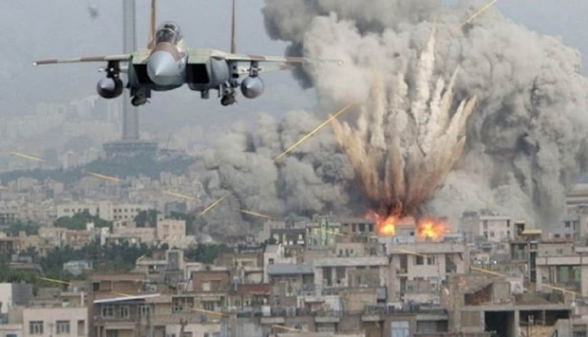 American Tomahawk Cruise Missile destruct Syria