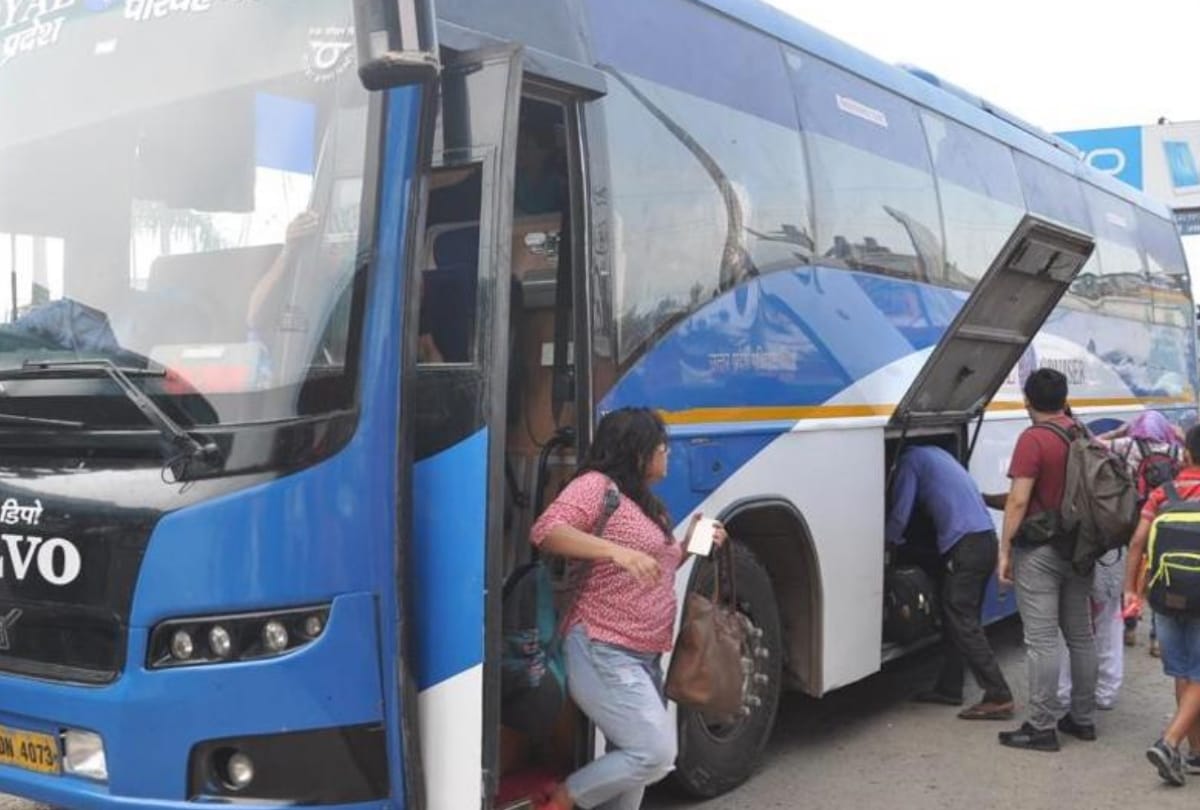 volvo bus will run from lucknow to kathgodam 