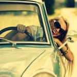 women driving