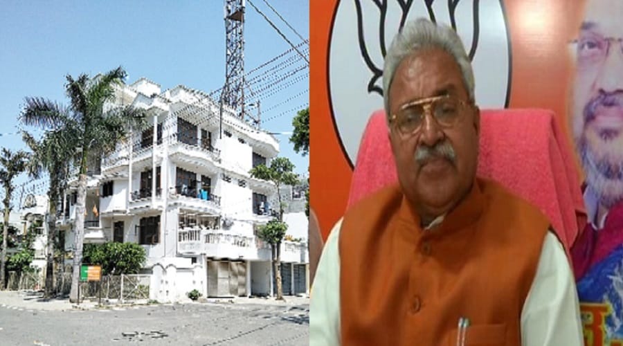 strict instructions given by the Commissioner, preparing to demolish BJP leader's house