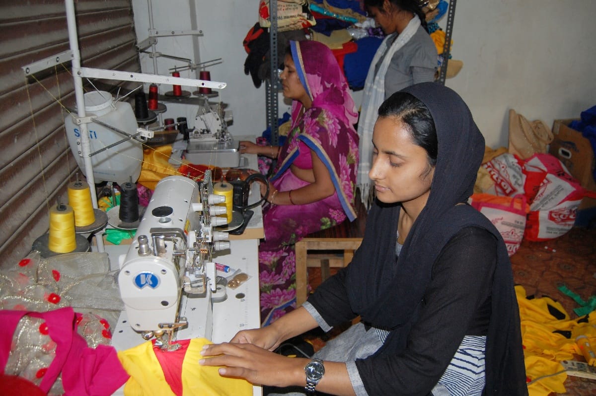 Poor women of the city becoming self-reliant