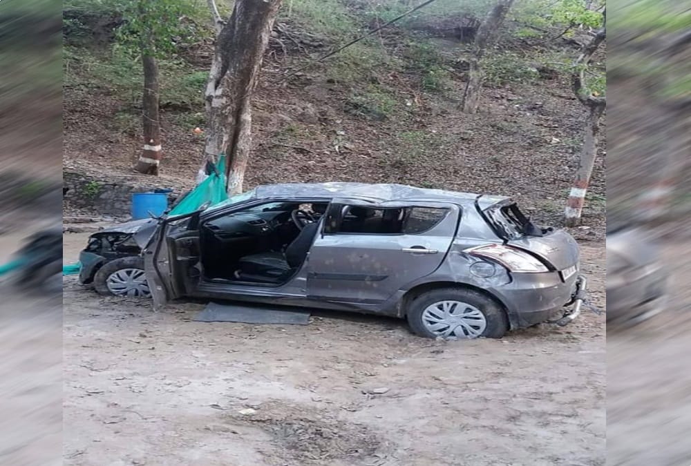 Car accident on badrinath highway grp soldier died