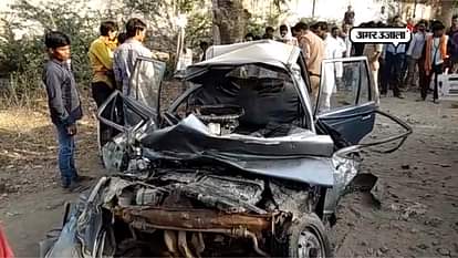 HAMIRPUR ROAD ACCIDENT, COUPLE DIED, CHILDREN SERIOUSLY INJURED