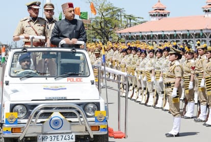 Cm jairam thakur and himachal day celebration in shimla