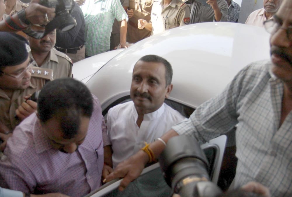 unnao case Kuldeep Singh Sanger political journey AND sexual harassment victim