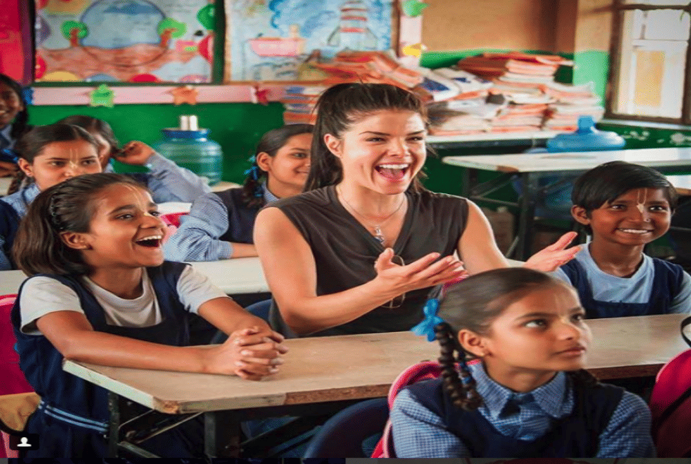 hollywood actress Mary Argiropoulos adopts underprivileged child in Uttar Pradesh' Braj 
