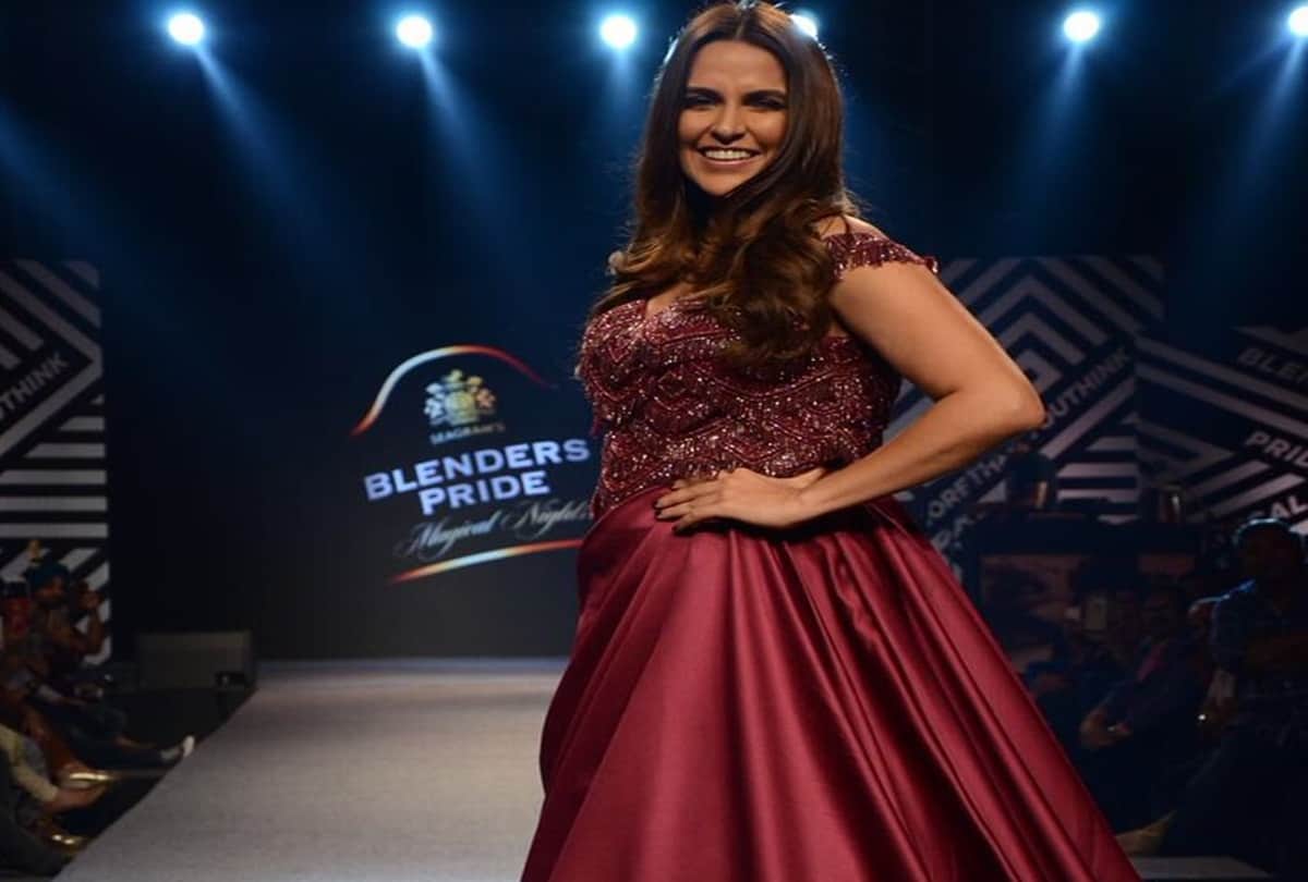 Trollers compares Neha Dhupia dress to curtain actress gives epic reply