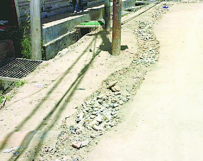 Roads of millions flowing in the drains