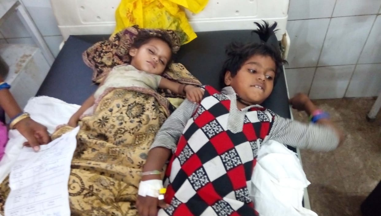 two patients on one bed, increased trouble