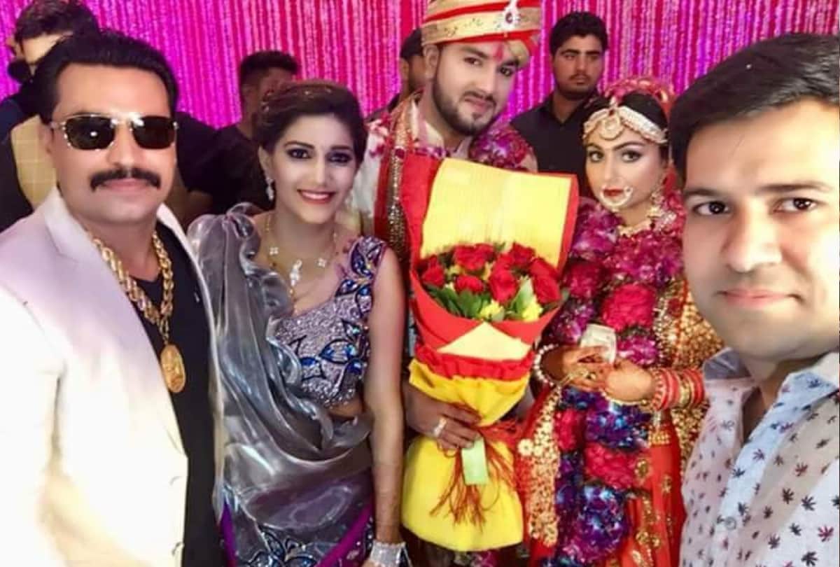 chandigarh, sapna chaudhary dance in brother marriage, video viral on youtube