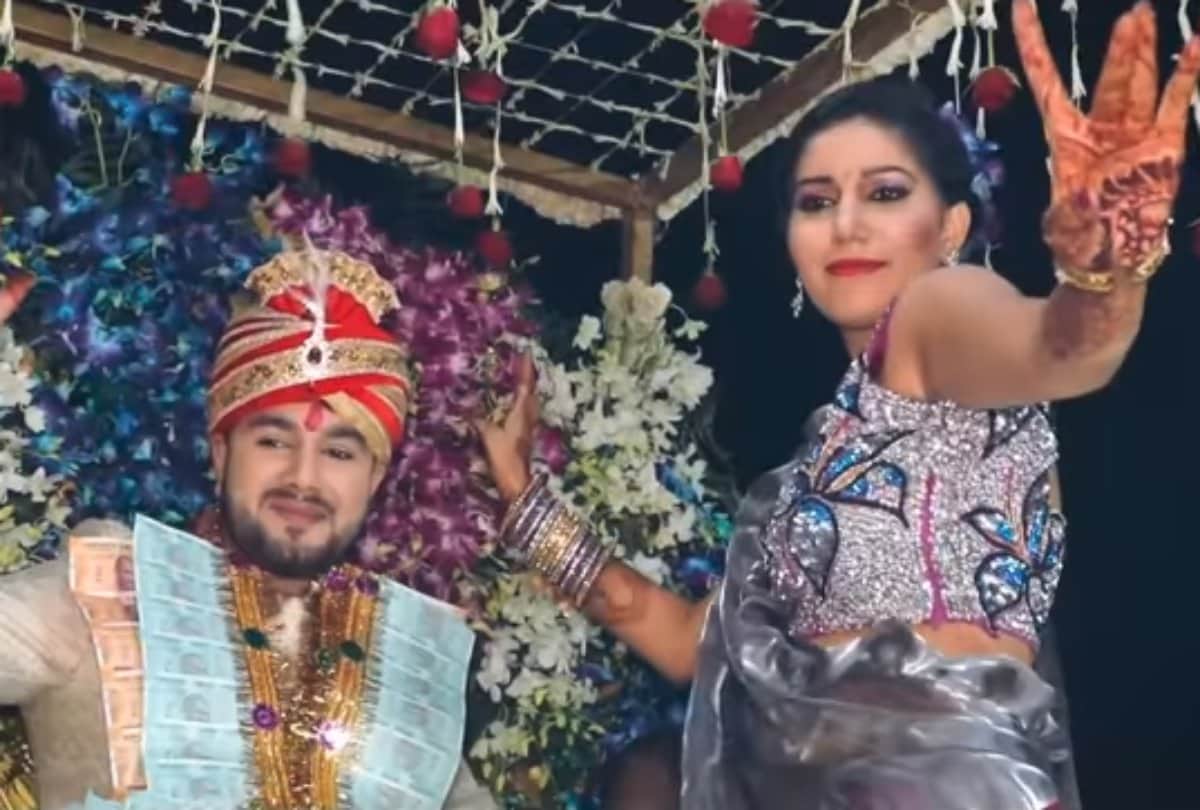 cricketer chris gayle dance on sapna choudhary song