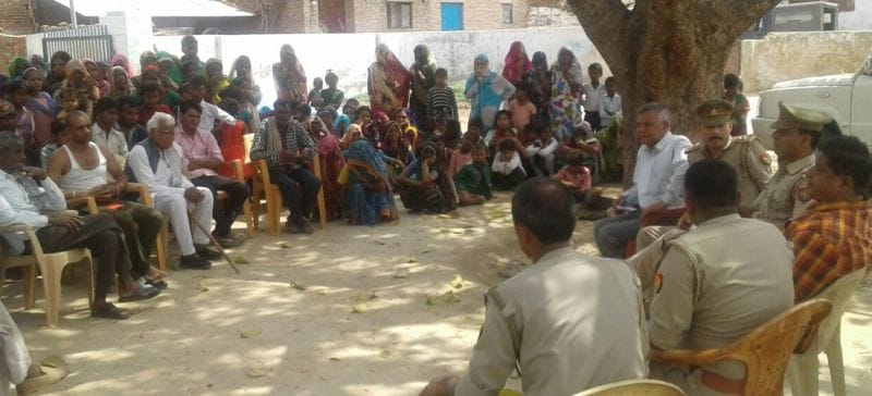 आंबेडकर पार्क की भूमि पर कब्जे को लेकर तनाव
