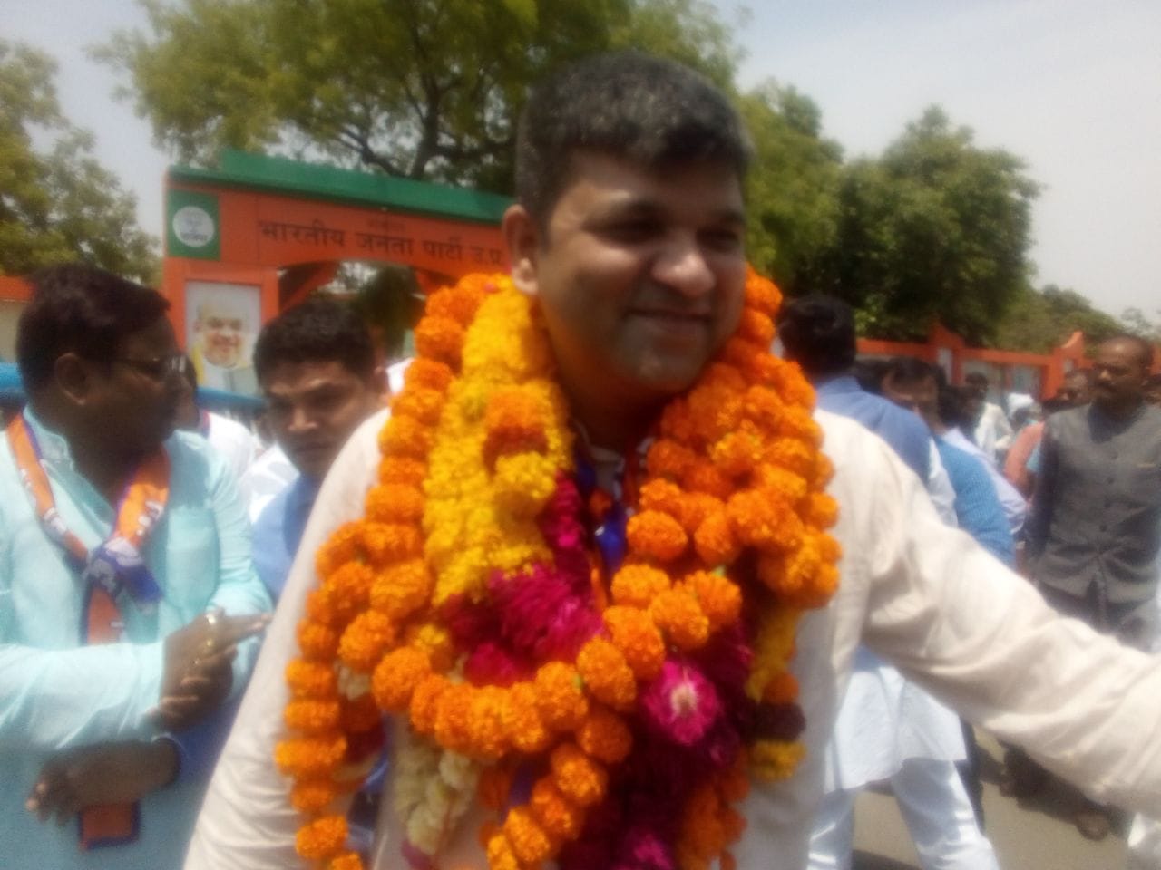 Vidhan parishad elections apna dal leader ashish patel and ashok dhawan nomination