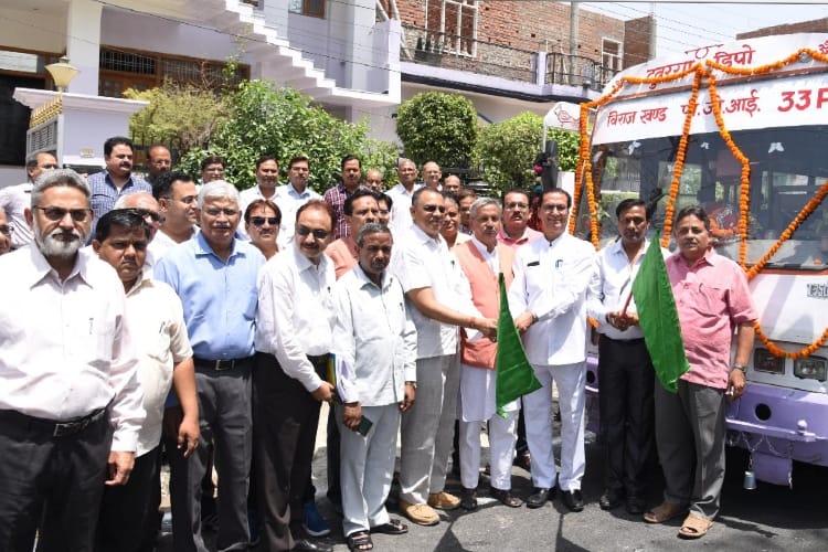 new bus services started for government hospitals