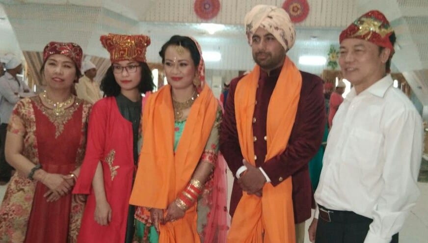 Foreigner girl married with sikh boy on vaisakhi 2018 in india