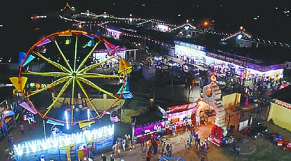 nauchandi mela meerut: launching the historic fair by churning the mother