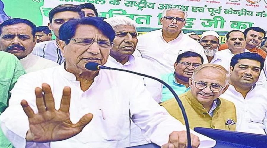 Ajit Singh attack on BJP, speak nothing over SP, BSP and Congress