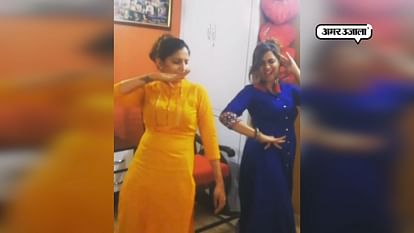 sapna chaudhary and arshi khan dance video on song mere rashke qamar