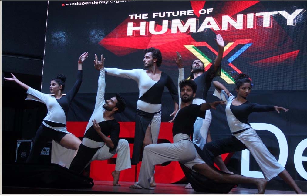 The launch of TED X Delhi to bring humanity to life, media partner "Amar Ujala"