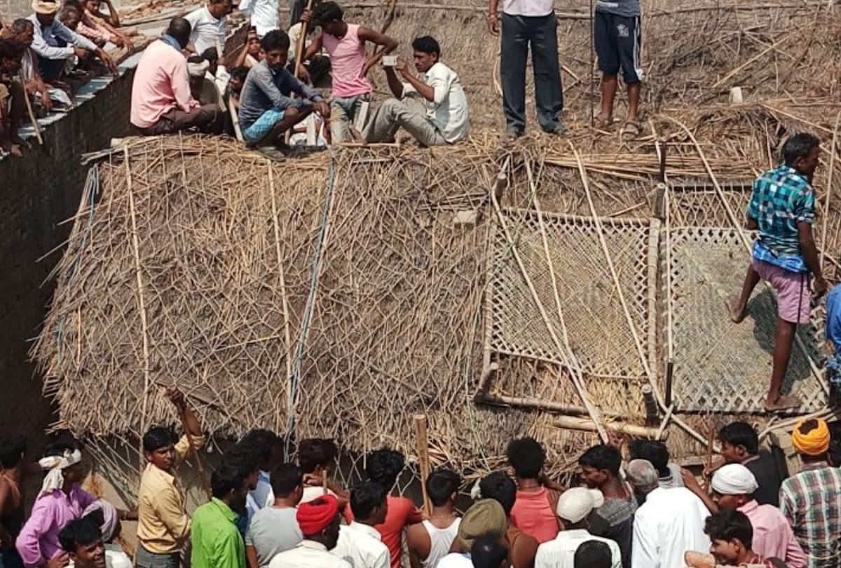 leopard entered in villager's home in bahraich