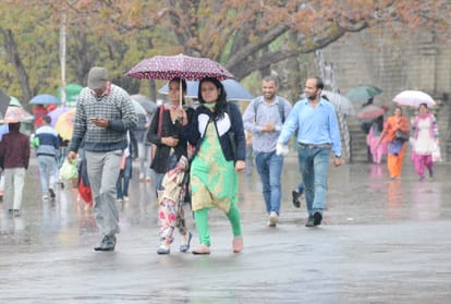 rain in shimla fresh snowfall in rohtang