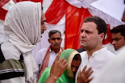 rahul gandhi second day visit to amethi