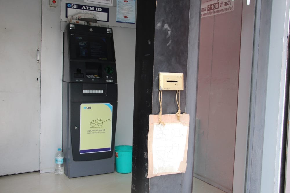 atm not working in dehradun