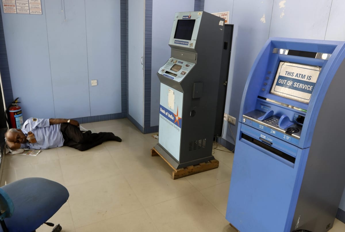 ATM cashless of 8 states with UP 
