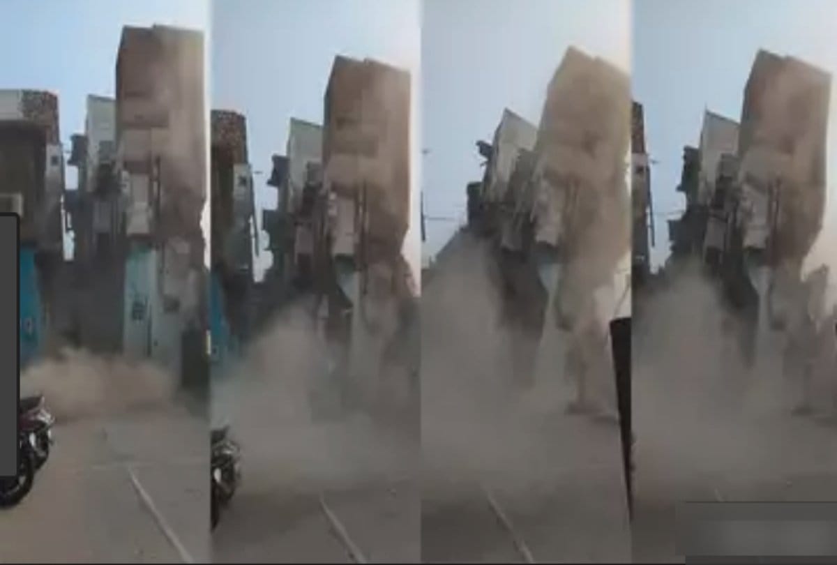 Strongest mice army bring down three storey building in Agra