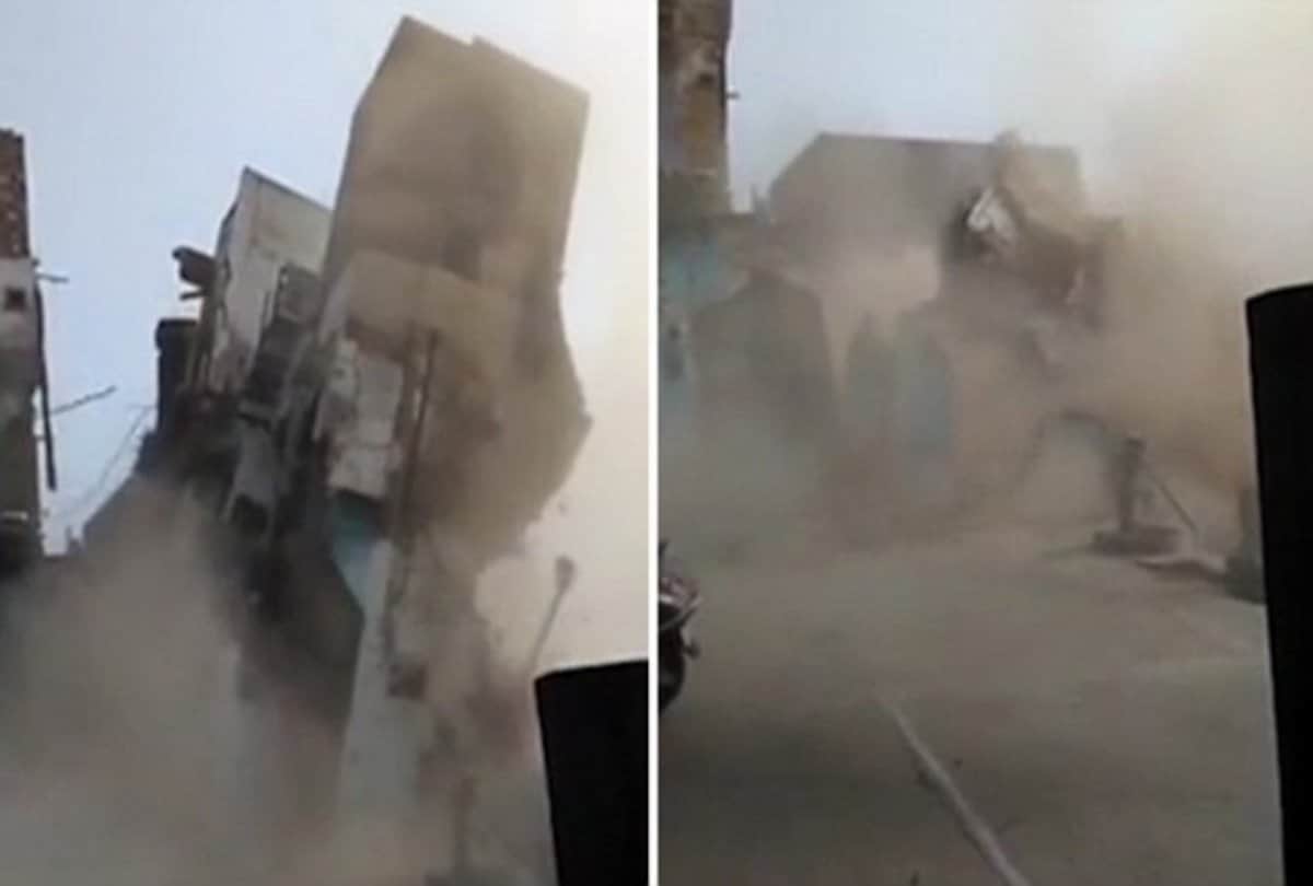 shahberi building collapse After the accused was laughing