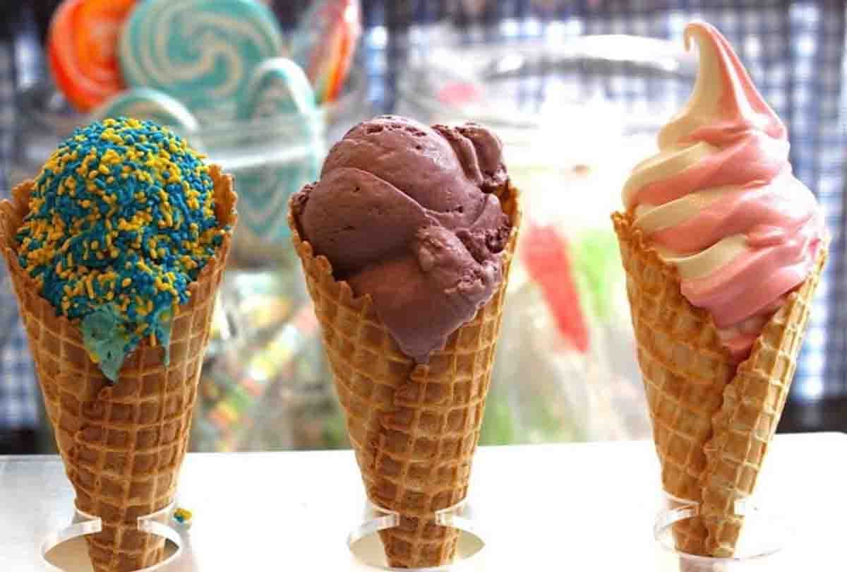 Different types of ice cream flavor in Kanpur