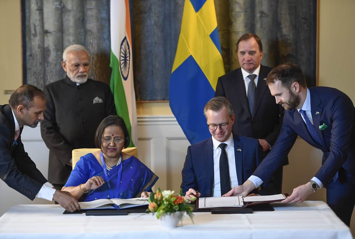 India and Sweden will enhance cooperation in defense-security sector