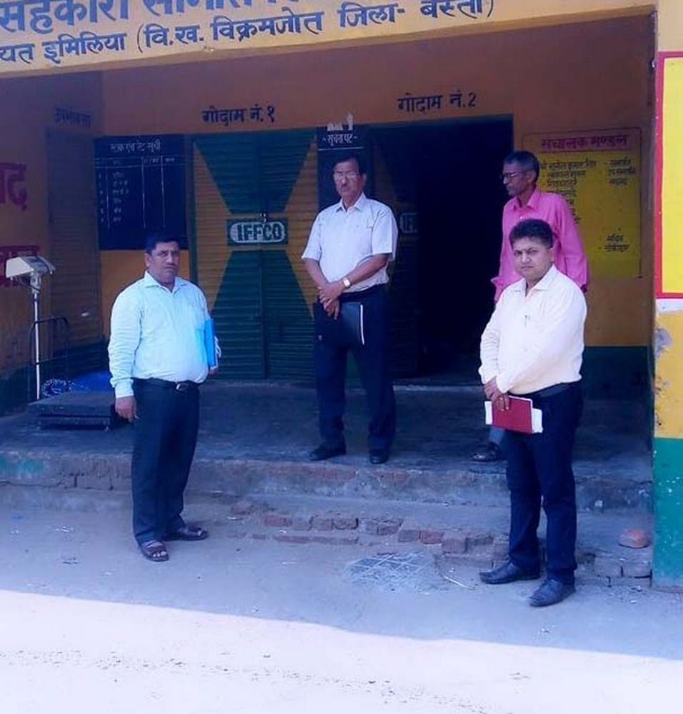 wheat buying center inspected