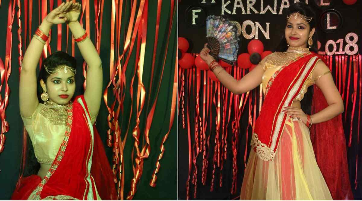 Farewell party in shri agrasen kanya PG college in varanasi