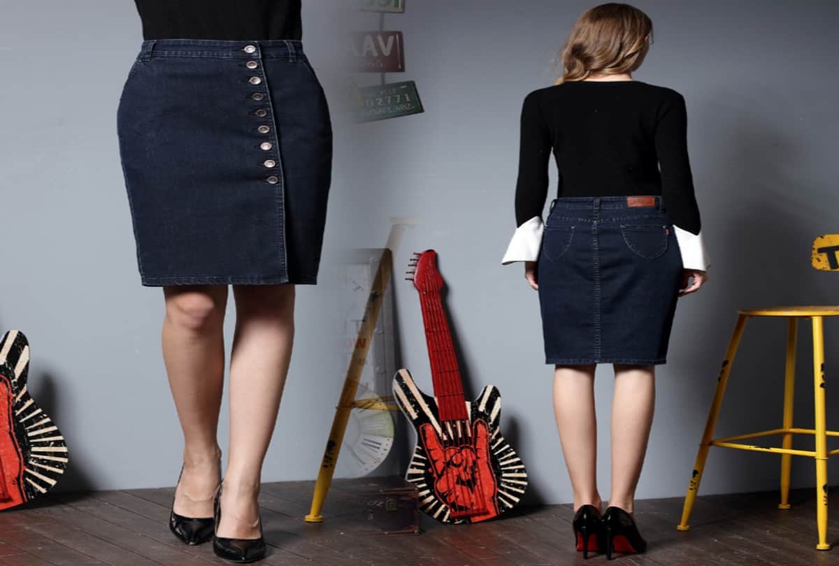 style tips how to carry denim skirt like bollywood actress