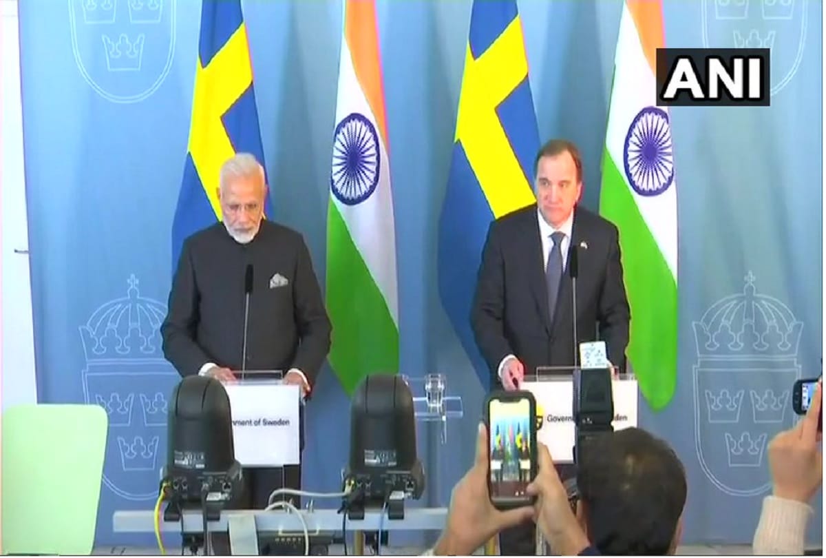 PM Modi: Sweden has been a strong contributor to our 'Make in India' program