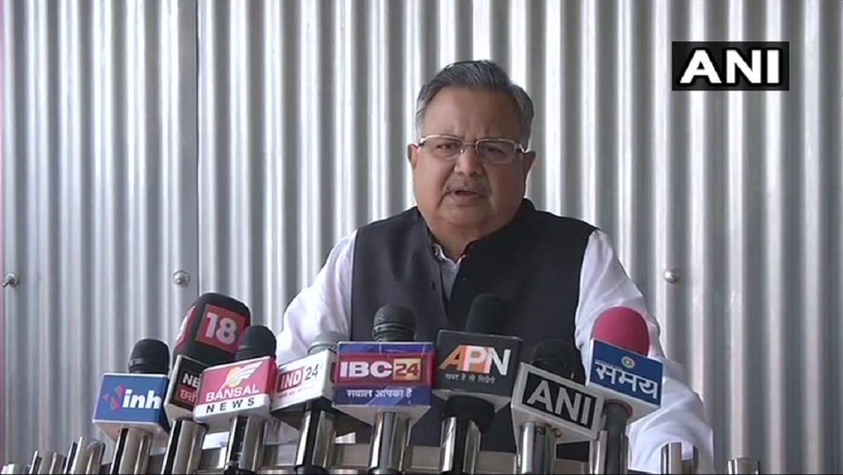  Chhattisgarh CM Raman Singh cancelled SCs & STs Police headquarters stands 