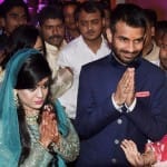 Tej pratap yadav and Aishwarya Rai