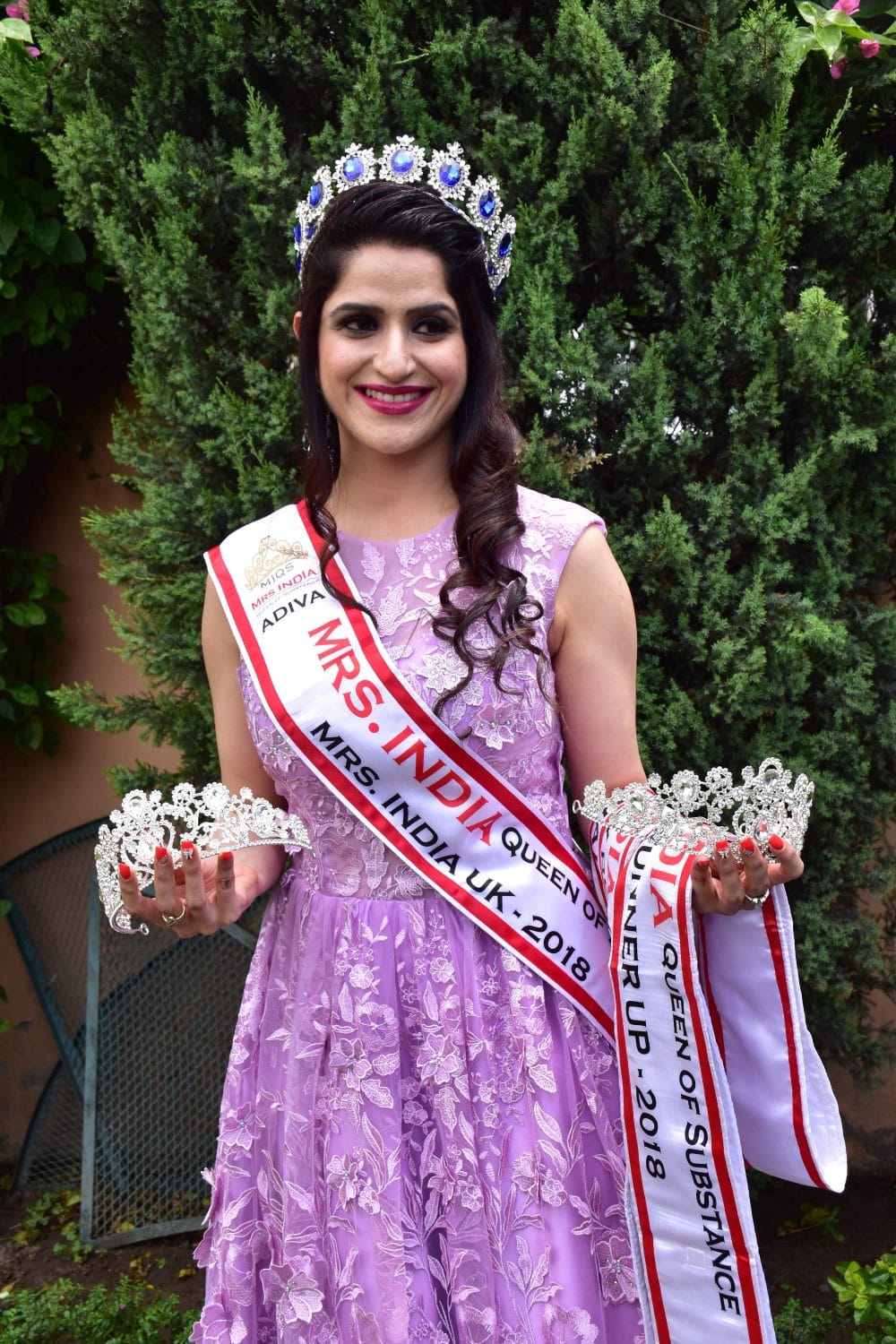 Haldwani Dr. Amarpreet become Mrs India 2018 Runner-up