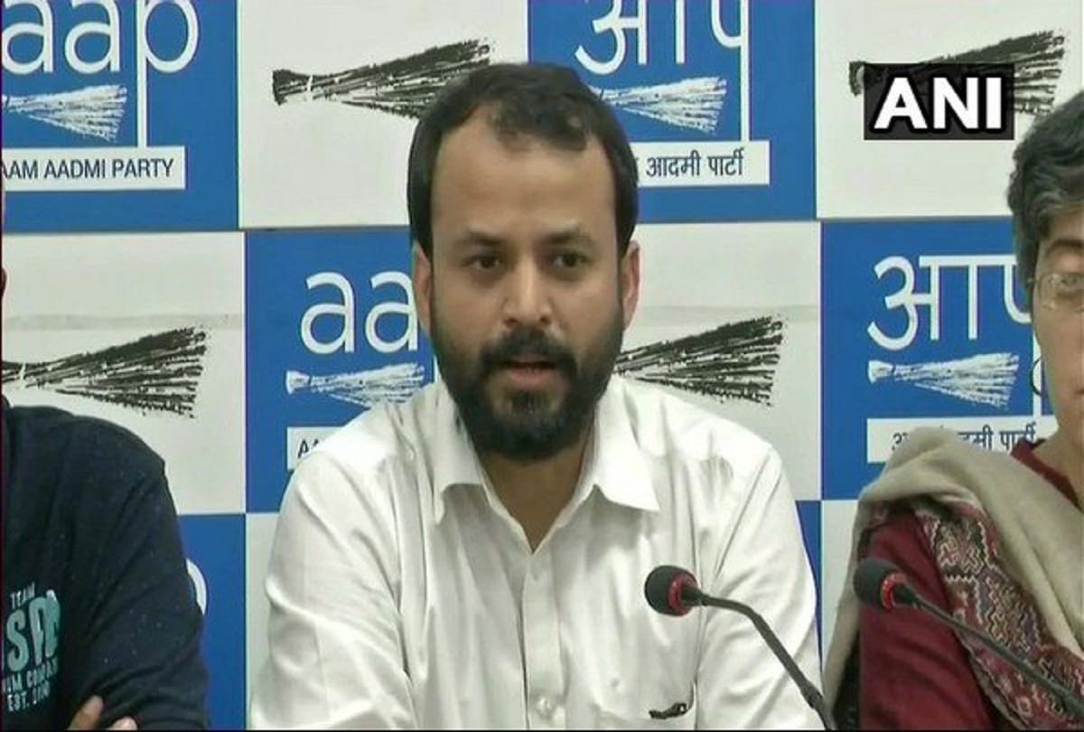Aam Aadmi Party Leader Ashish Khetan resigned as Vice President of DDC