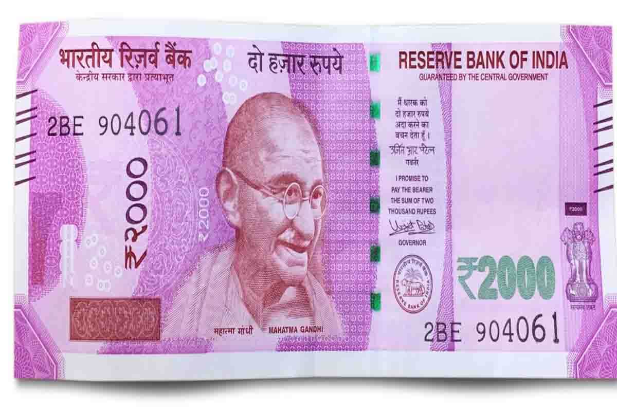 Reserve Bank has stopped printing of two thousand rupees note eight months ago