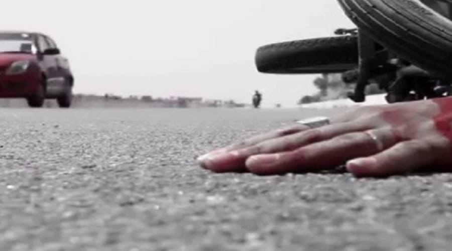 Road accident, one girl's death, three injured in Bijnore