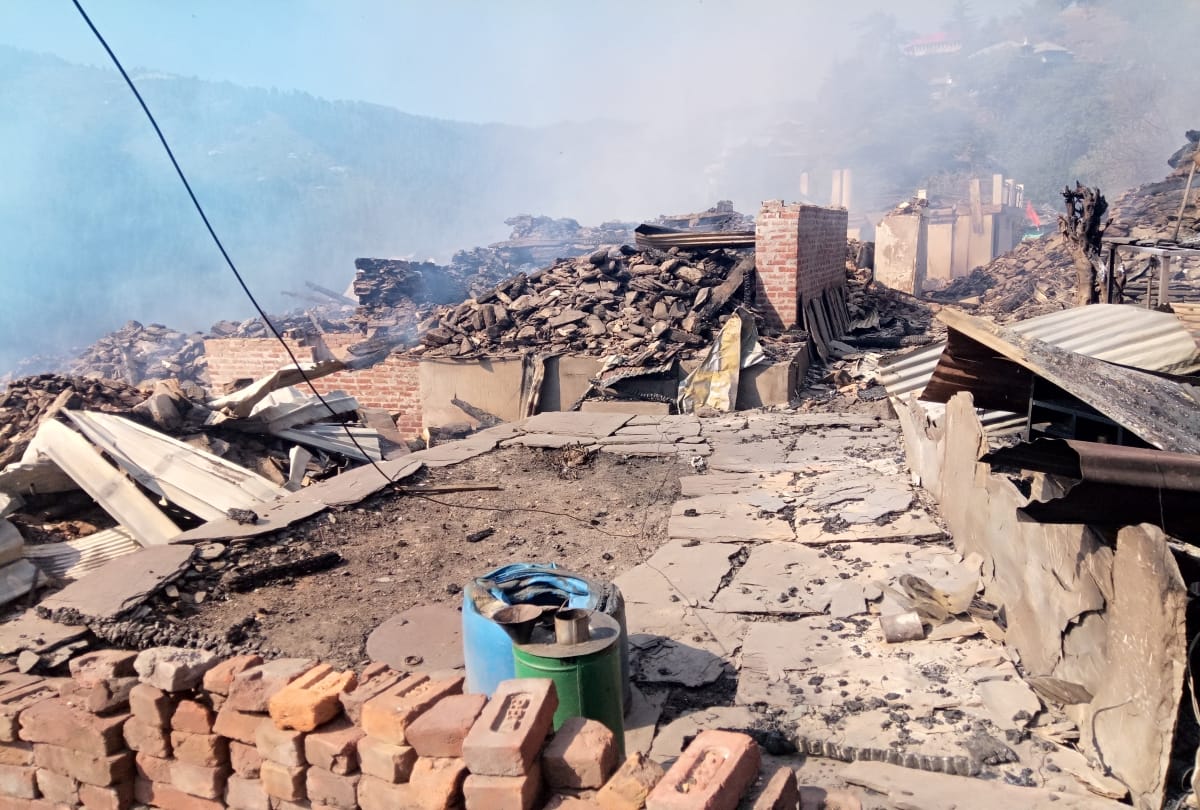  historical mahasu deity temple gutted in fire at rohru