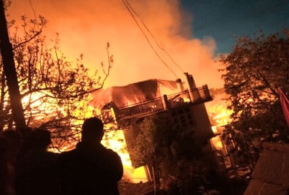 Kashani village fire case rohru shimla