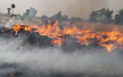 more than two hundred families have been homeless in kasganj due to the fire