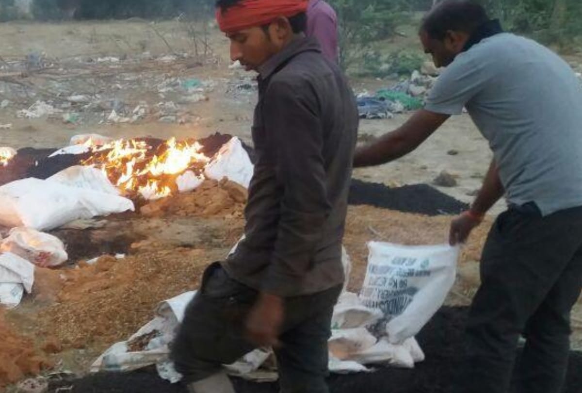 fsda raid on mouth freshener factory in lucknow