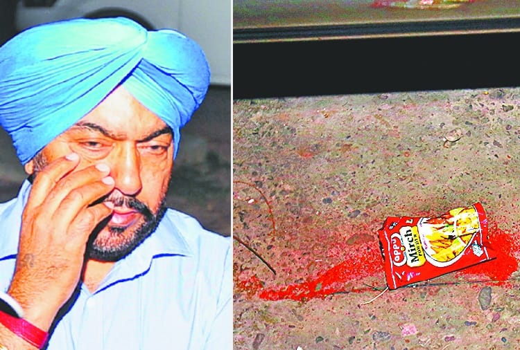 chandigarh based gopal sweets owner sharanjit singh robbed 