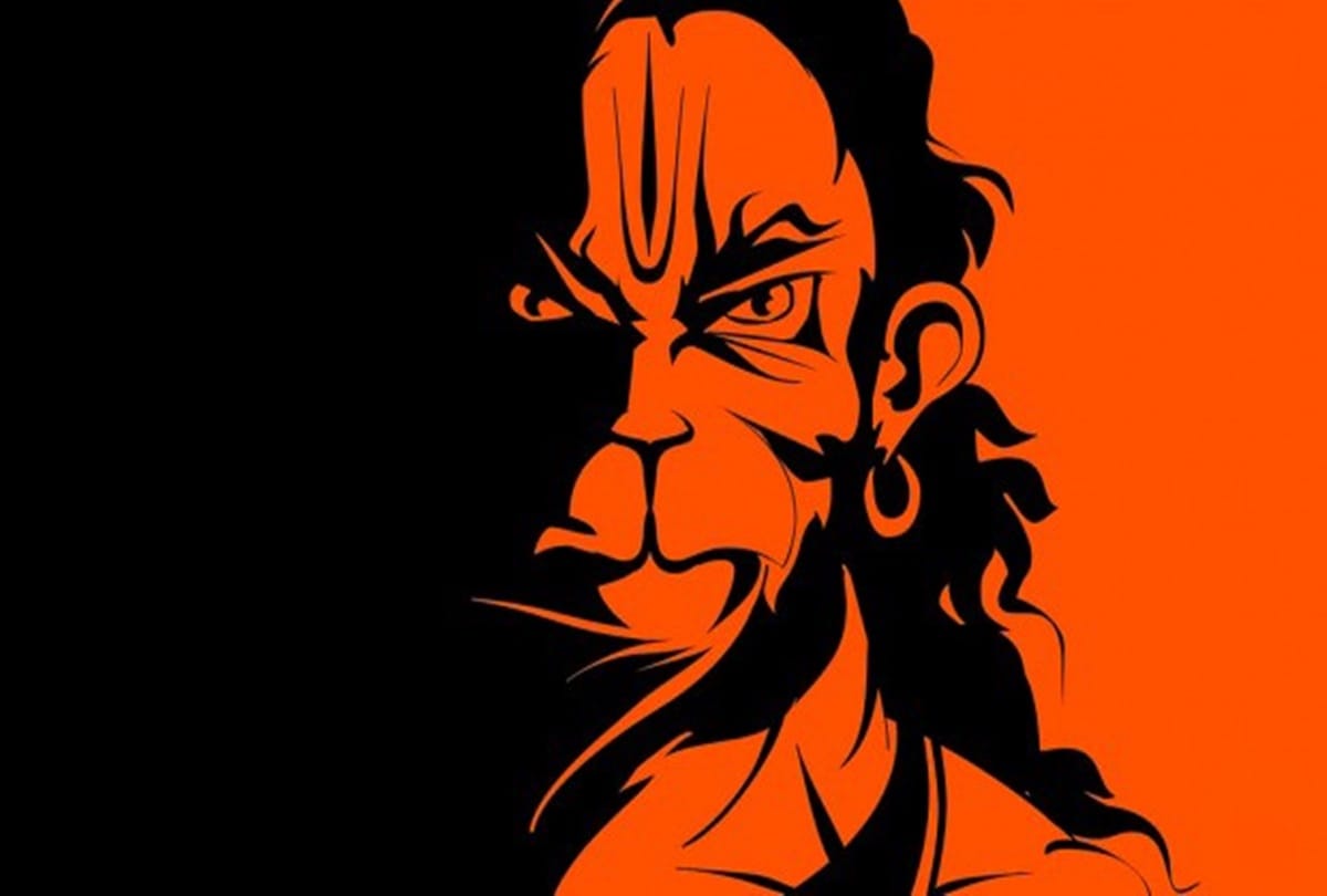 After angry Hanuman Karan acharya made PM Modi sketch