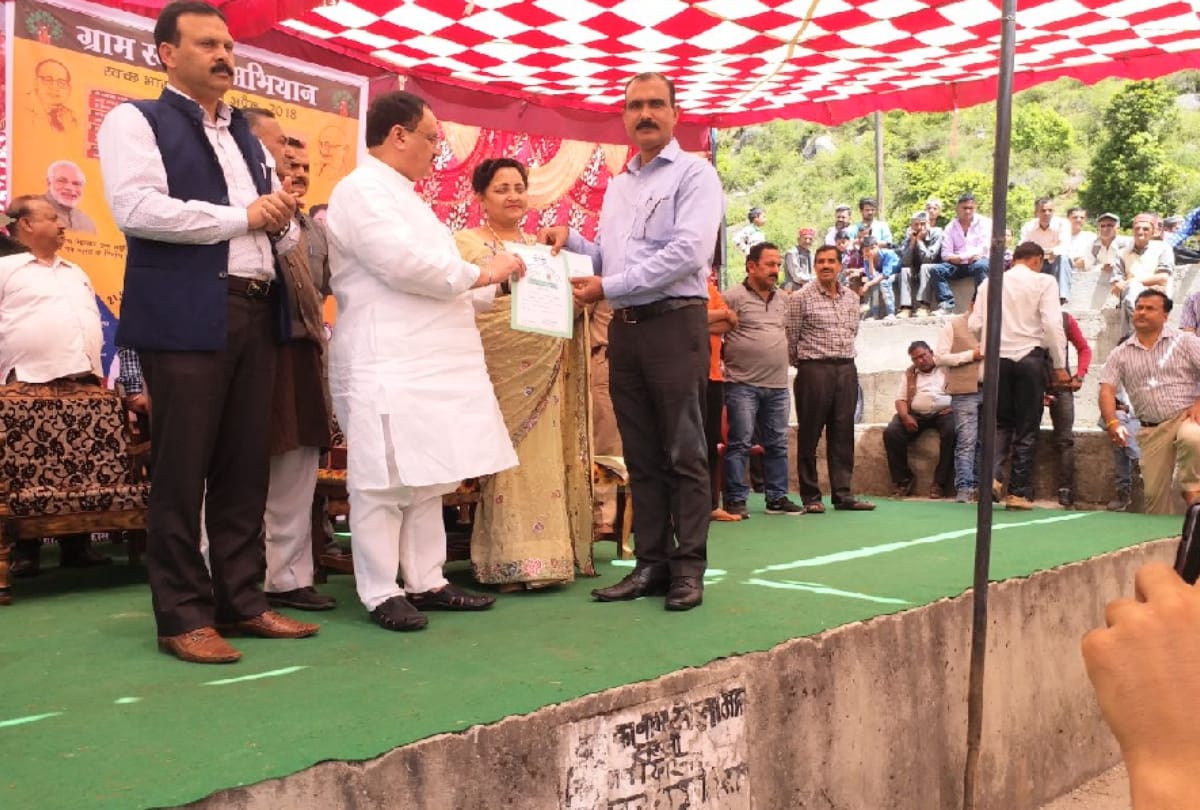 union minister jp nadda statement at dharamshala